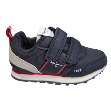 PEPE JEANS DUBLIN CLUE PBS400002-595 ΠΑΙΔΙΚΟ ΠΑΠΟΥΤΣΙ SNEAKER ΓΙΑ ΑΓΟΡΙΑ ΜΠΛΕ